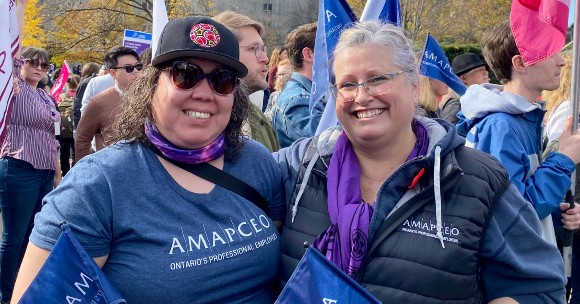 Cynthia Watt and Waasmowin-Mnidoo