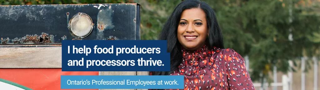 I help food producers and processors thrive - Wendy, Senior Policy Advisor - Ministry of Agriculture, Food and Rural Affairs