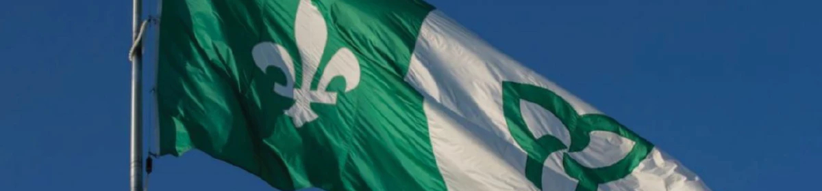 the Francophone flag