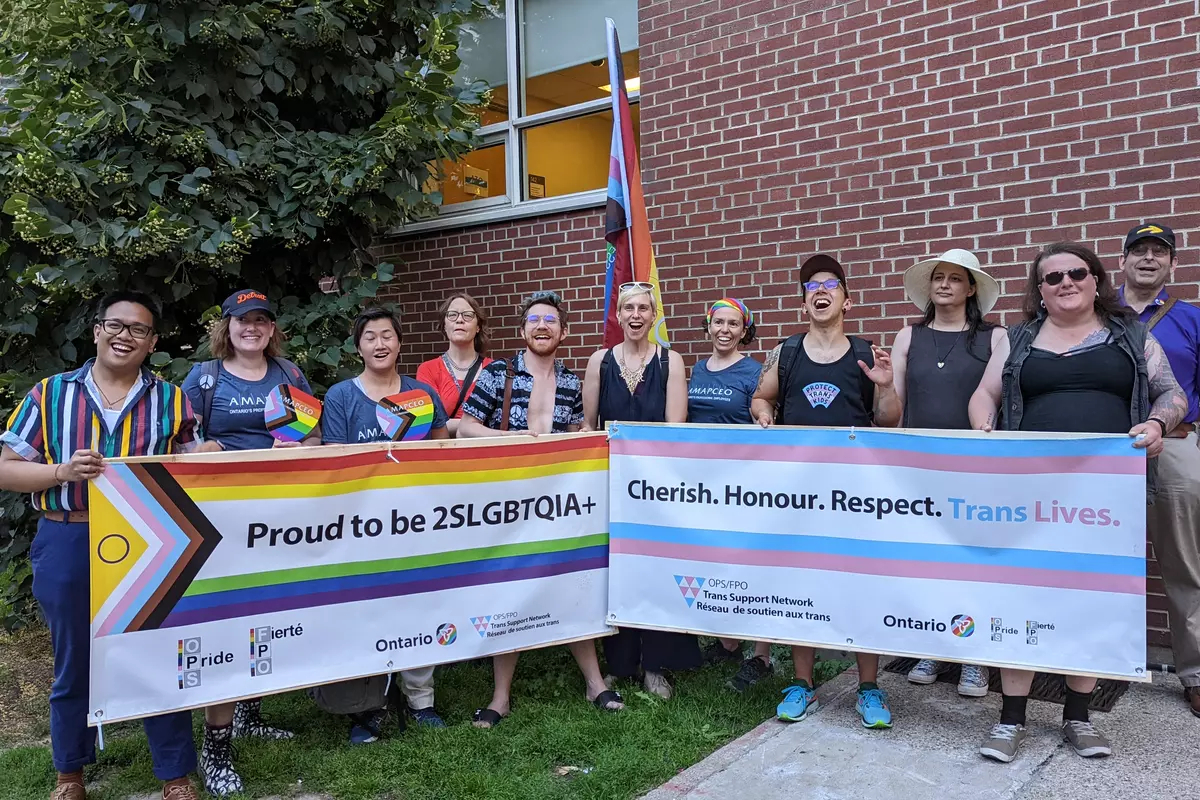 AMAPCEO at the Trans March 2022