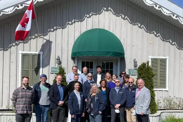  Photo of AMAPCEO Board and some staff at strategic planning session