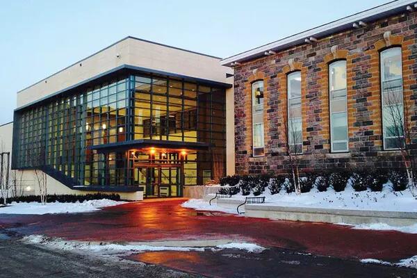 An exterior photo of the main building at the Waypoint Centre for Mental Health Care
