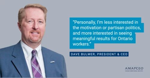 Image of Dave Bulmer, president of AMAPCEO