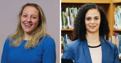 Photo of AMAPCEO Directors Angela Freeman and Jennifer Harewood