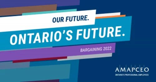 text that says, "Our Future. Ontario's Future"