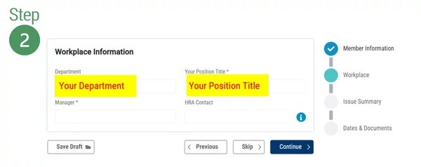 Image for step 2 - Workplace Information - Individual and Group Issues