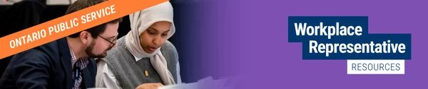 Workplace Representative Resources Banner
