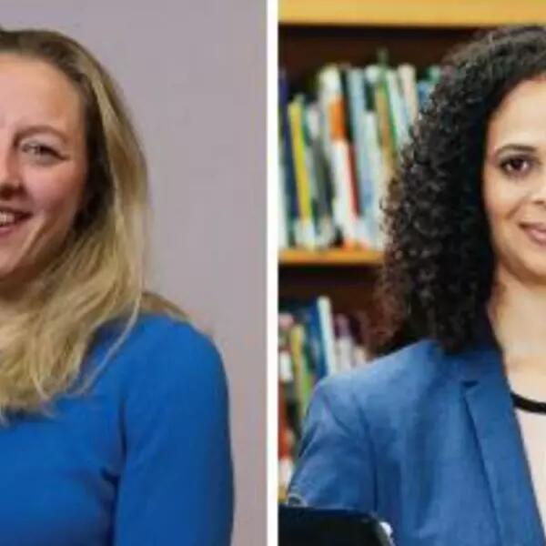 Photo of AMAPCEO Directors Angela Freeman and Jennifer Harewood