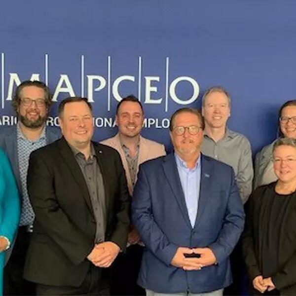 Image of Professional Unions’ Network of Canada gathering at AMAPEO 