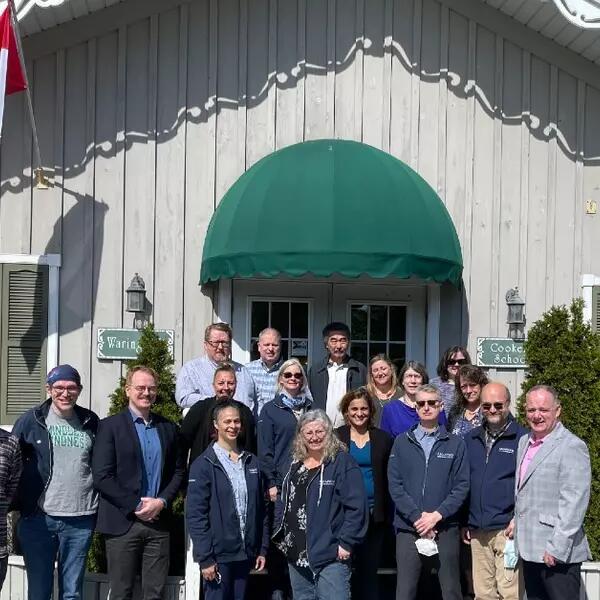  Photo of AMAPCEO Board and some staff at strategic planning session